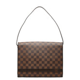 ルイ ヴィトン ダミエ トライベレッカ カレ ワンショルダーバッグ N51161 ブラウン PVC レザー レディース LOUIS VUITTON 中古