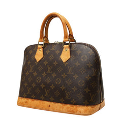 ルイ ヴィトン モノグラム アルマPM 旧型 ハンドバッグ M51130 ブラウン PVC レザー レディース LOUIS VUITTON 中古