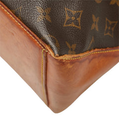 ルイ ヴィトン モノグラム カバメゾ トートバッグ ショルダーバッグ M51151 ブラウン PVC レザー レディース LOUIS VUITTON 中古