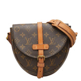 ルイ ヴィトン モノグラム シャンティPM 斜め掛け ショルダーバッグ M51234 ブラウン PVC レザー レディース LOUIS VUITTON 中古