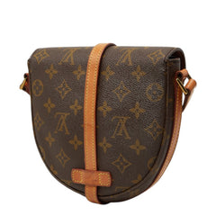 ルイ ヴィトン モノグラム シャンティPM 斜め掛け ショルダーバッグ M51234 ブラウン PVC レザー レディース LOUIS VUITTON 中古