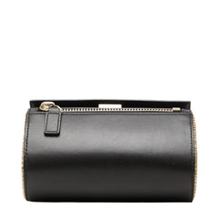 ジバンシー パンドラボックス ミニ 斜め掛け ショルダーバッグ アイボリー ブラック パイソン レザー レディース Givenchy 中古