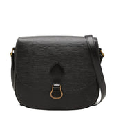 ルイ ヴィトン エピ サンクルー 斜め掛け ショルダーバッグ M52192 ノワール ブラック レザー レディース LOUIS VUITTON 中古