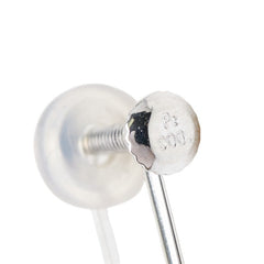 Pt900 プラチナ ダイヤモンド ダイヤ0.16ct ドロップモチーフ しずく 雫 イヤリング レディース 中古