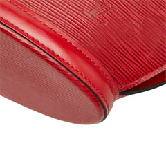ルイ ヴィトン エピ サンジャック ハンドバッグ M52277 カスティリアンレッド レザー レディース LOUIS VUITTON 中古