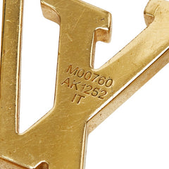 ルイ ヴィトン エラスティック ルイーズ ヘアアクセサリー M00760 ゴールド メッキ ゴム紐 レディース LOUIS VUITTON 中古