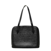 ルイ ヴィトン エピ リュサック トートバッグ ショルダーバッグ M52282 ノワール ブラック レザー レディース LOUIS VUITTON 中古