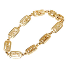 ジバンシー Gロゴ チェーン ブレスレット ゴールド メッキ レディース Givenchy 中古