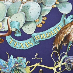 エルメス カレ90 FAUNE ET FLORE DU TEXAS TEXAS WILDLIFE テキサス動植物図鑑 スカーフ マルチカラー シルク レディース HERMES 中古