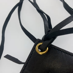 バレンシアガ シティ付属 ミラー ブラック レザー レディース BALENCIAGA 中古