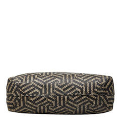 グッチ GGカレイド リバーシブル トートバッグ ショルダーバッグ ベージュ ブラック PVC レザー レディース GUCCI 中古