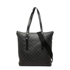 ルイ ヴィトン ダミエグラフィット スカイライン トートバッグ ショルダーバッグ 2WAY N41456 ブラック PVC レザー メンズ LOUIS VUITTON 中古