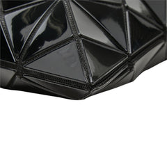 イッセイミヤケ バオバオ メッシュ トートバッグ ショルダーバッグ ブラック PVC レディース ISSEY MIYAKE 中古