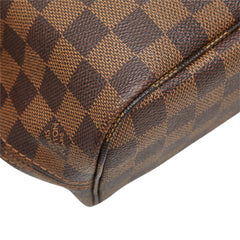 ルイ ヴィトン ダミエ ネヴァーフルPM ハンドバッグ トートバッグ N51109 ブラウン PVC レザー レディース LOUIS VUITTON 中古