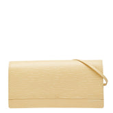 ルイ ヴィトン エピ オンフルール ショルダーバッグ M5273A ヴァニラ ベージュ レザー レディース LOUIS VUITTON 中古