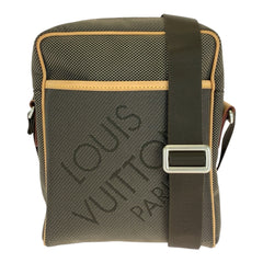 ルイ ヴィトン ダミエ・ジェアン シタダン ショルダーバッグ M93040 カーキ ナイロン レザー メンズ LOUIS VUITTON 中古