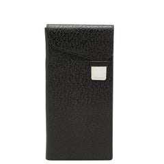 ディオール ディオール オム 縦型 ロングウォレット 長財布 ブラック レザー レディース Dior 中古