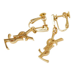サンローラン オピウム YSL スレッド イヤリング イヤリング メタル レディース SAINT LAURENT 中古