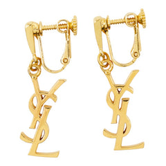 サンローラン オピウム YSL スレッド イヤリング イヤリング メタル レディース SAINT LAURENT 中古