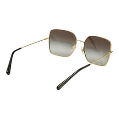 ドルチェアンドガッバーナ サングラス DG2242 ブラック ゴールド プラスチック メッキ レディース DOLCE&GABBANA 中古