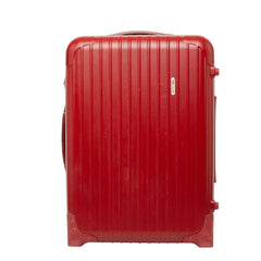 リモワ サルサ 35L 2輪 キャリーバッグ スーツケース 855.52 レッド ポリカーボネート レディース RIMOWA 中古