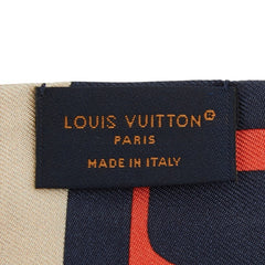 ルイ ヴィトン バンドー エリゼ パレス ホテル スカーフ M79781 マルチカラー シルク レディース LOUIS VUITTON 中古