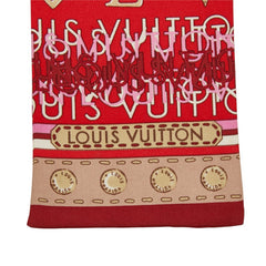 ルイ ヴィトン バンドー モノグラム マップ スカーフ M74568 マルチカラー シルク レディース LOUIS VUITTON 中古