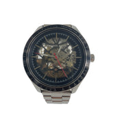 マイケルコース MERRIK スケルトン 腕時計 MK9037 自動巻き ステンレススチール メンズ Michael Kors 中古