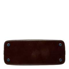 ルイ ヴィトン エピエレクトリック ミラボーGM ハンドバッグ 2WAY ショルダー M40455 プルンニュエレクトリック レザー レディース LOUIS VUITTON 中古