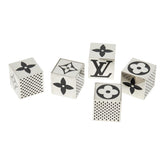 ルイ ヴィトン LV CUBE GAME キューブゲーム ノベルティ ダイス サイコロ M99454 シルバー メタル ユニセックス LOUIS VUITTON 中古