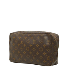 ルイ ヴィトン モノグラム トゥルース トワレット 28 セカンドバッグ クラッチバッグ M47522 ブラウン PVC レディース LOUIS VUITTON 中古