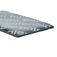 バレンシアガ ロゴライン モチーフ コインケース 小銭入れ カードケース 640535 ブラック レザー レディース BALENCIAGA 中古