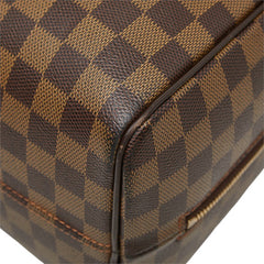 ルイ ヴィトン ダミエ ノリータ24 ボストンバッグ N41454 ブラウン PVC レザー レディース LOUIS VUITTON 中古