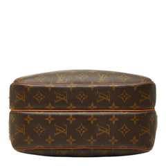 ルイ ヴィトン モノグラム リポーターPM 斜め掛け ショルダーバッグ M45254 ブラウン PVC レザー レディース LOUIS VUITTON 中古