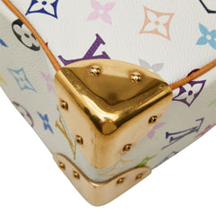 ルイ ヴィトン モノグラム マルチカラー ブローニュ ショルダーバッグ M92660 ブロン PVC レザー レディース LOUIS VUITTON 中古