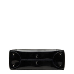 ディオール マリスパール ハンドバッグ ショルダーバッグ 2WAY ネイビー系 パテントレザー レディース Dior 中古