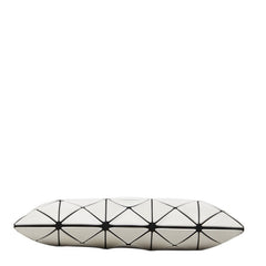 イッセイミヤケ バオバオ CARTON 斜めかけ ショルダーバッグ グレー ブラック ポリエステル PVC レディース ISSEY MIYAKE 中古