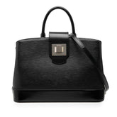 ルイ ヴィトン エピ ミラボーGM ハンドバッグ ショルダーバッグ 2WAY M40472 ノワール ブラック レザー レディース LOUIS VUITTON 中古