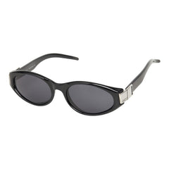 グッチ サングラス アイウェア オーバル型 GG2411/S ブラック プラスチック メッキ ユニセックス GUCCI 中古