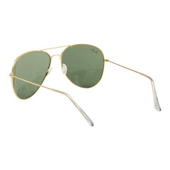 レイバン アビエーター クラシック サングラス アイウェア ティアドロップ型 RB3025 ゴールド メッキ メンズ Ray-Ban 中古