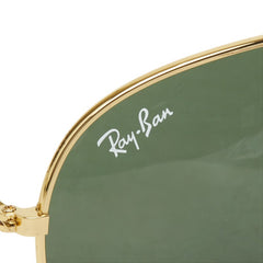 レイバン アビエーター クラシック サングラス アイウェア ティアドロップ型 RB3025 ゴールド メッキ メンズ Ray-Ban 中古