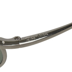 レイバン TITANIO サングラス アイウェア オーバル型 RB8013 クローム ブラック メタル メンズ Ray-Ban 中古