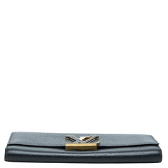 ルイ ヴィトン ポルト フォイユ カプシーヌ 長財布 M61248 ノワール ブラック トリヨンレザー レディース LOUIS VUITTON 中古