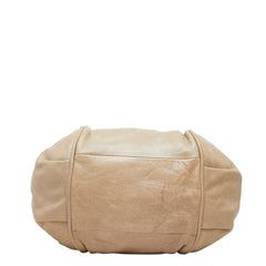 クロエ エテル ハンドバッグ ショルダーバッグ 2WAY ベージュ レザー レディース Chloe 中古