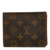 ルイ ヴィトン モノグラム ポルトフォイユ フロリン 二つ折り財布 M60026 ブラウン PVC レザー レディース LOUIS VUITTON 中古