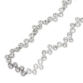 スワロフスキー Fidelity フィデリティ ネックレス コスチュームジュエリー シルバー ラインストーン メタル レディース SWAROVSKI 中古