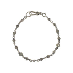 ローリーロドキン ハート クロス ブレスレット シルバー SV925 シルバー レディース Loree Rodkin 中古