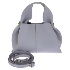 Numro Neuf Mini ハンドバッグ ショルダーバッグ 2WAY パープル レザー レディース 中古