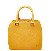 ルイ ヴィトン エピ ポンヌフ ハンドバッグ M52059 タッシリイエロー レザー レディース LOUIS VUITTON 中古