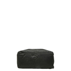 フェンディ ズッキーノ ワンショルダーバッグ ハンドバッグ 8BR626 ブラック ナイロン レザー レディース FENDI 中古